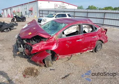 2013 Nissan Sentra Sv z USA, uszkodzony, nr VIN 3N1AB7AP4DL742139